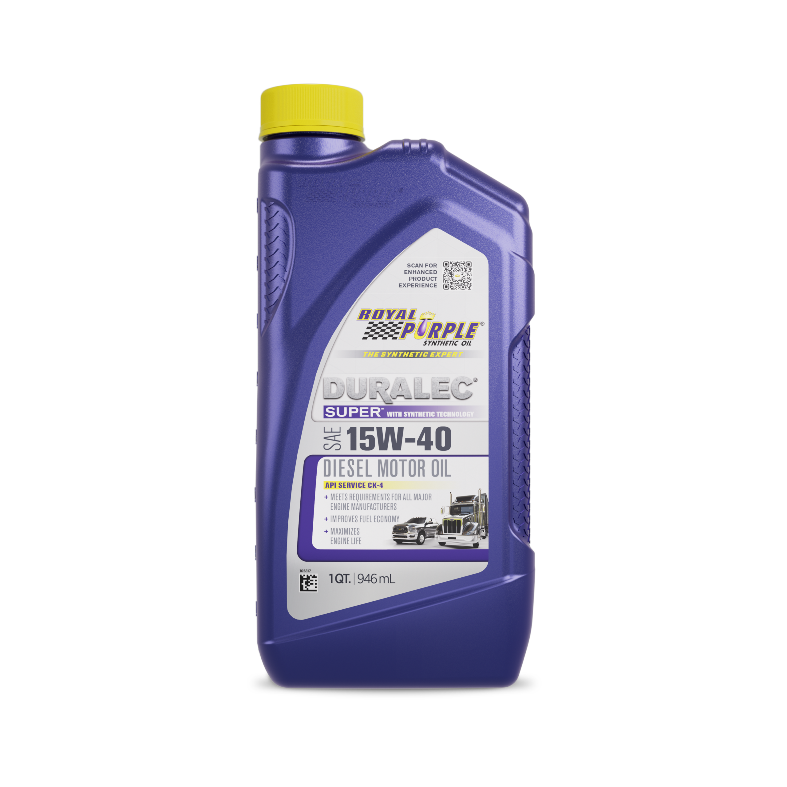 Royal Purple Synthetic Motor Oil 15W40 (5 Gal)