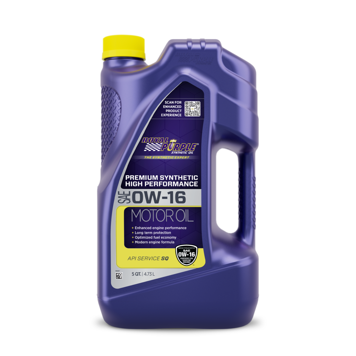 Royal Purple 5qt Api 0w 16 Front 3000 Lowres Transparent 51016