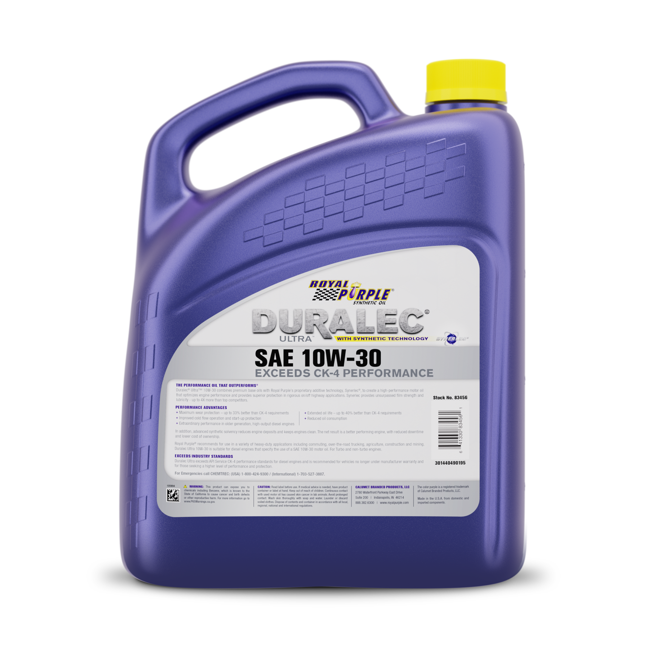 Royal Purple Duralec Ultra 10W30 Oil (Gal) Royal Purple Duralec Ultra 10W30 Oil (Gal)