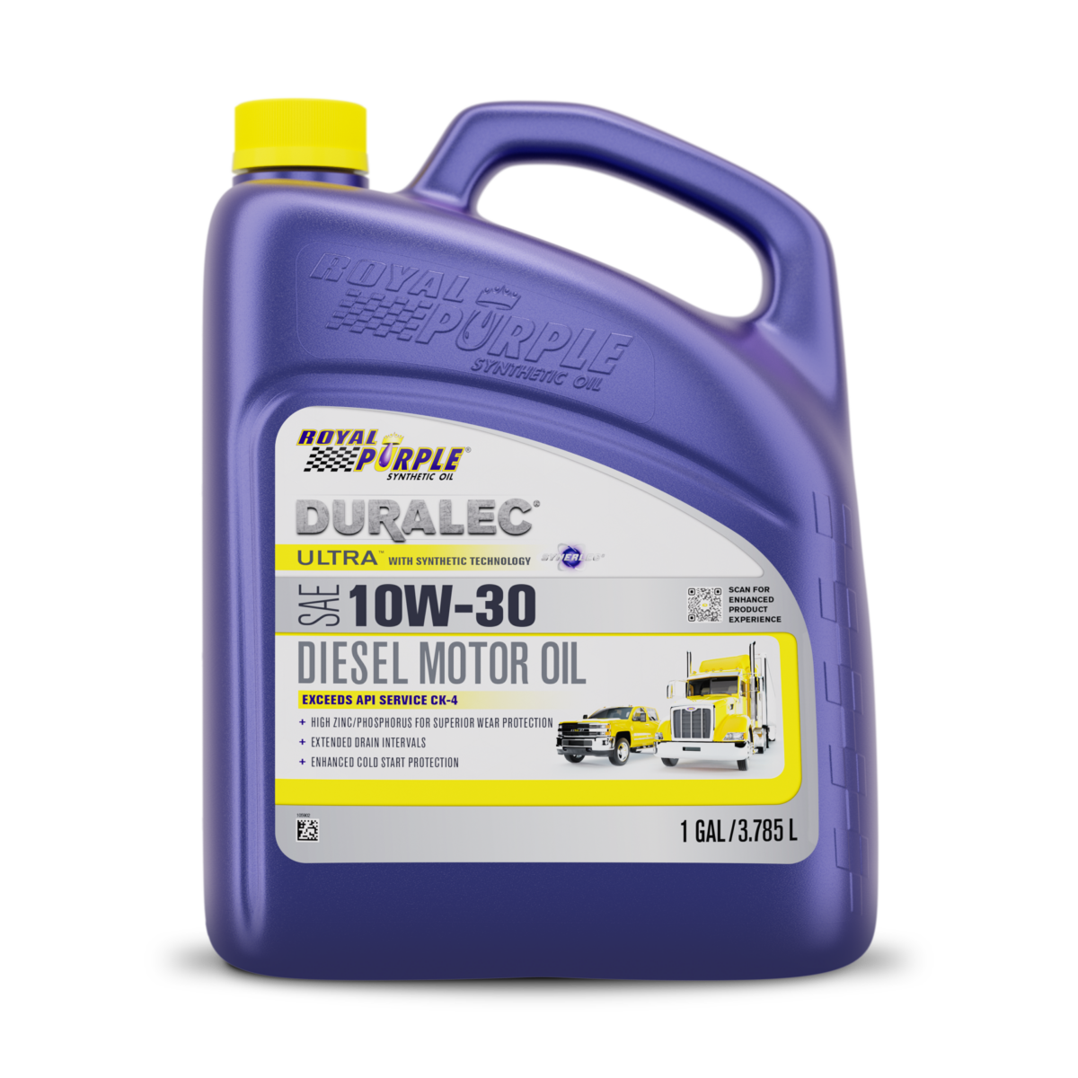 Royal Purple Gallon Duralec Ultra 10w 30 Front 1500 Lowres Transparent 83456
