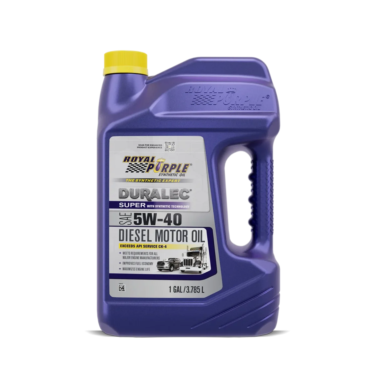 Royal Purple 1gal Duralec Super 5w40 Front 3000 Lowres Transparent 83540