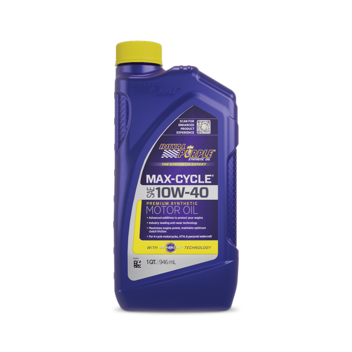 Royal Purple 1qt Max Cycle 10w 40 Front 3000 Lowres Transparent 01315